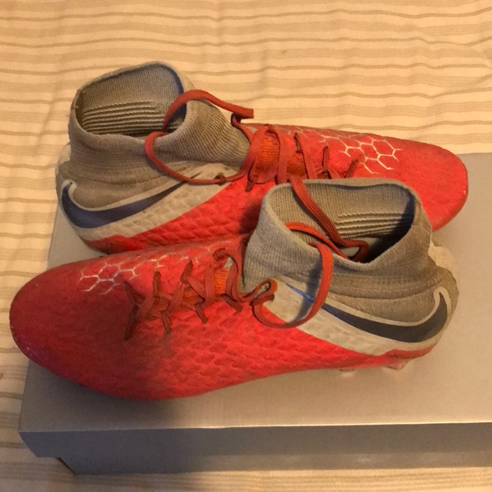Nike hypervenom phantom 3 pro grey/red
